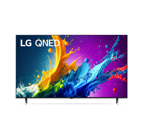 Телевизор LG 43QNED80T6A.ARUB, черный титан