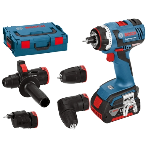 Дрель-шуруповерт BOSCH GSR 18 V-EC FC2 5.0Ач х2 L-BOXX комплект2