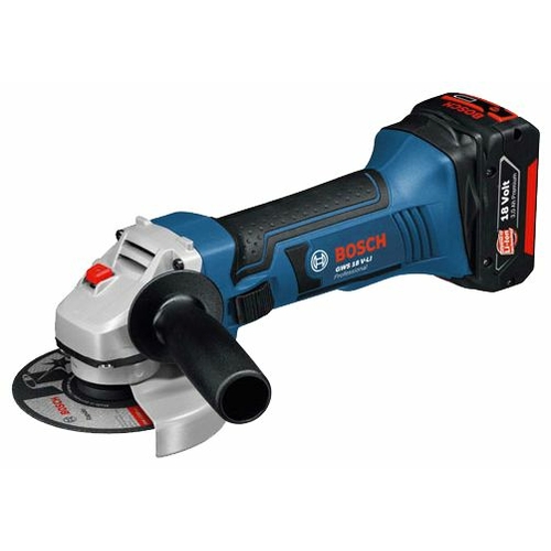 УШМ BOSCH GWS 18-125 V-LI 4.0Ач х2 L-BOXX комплект