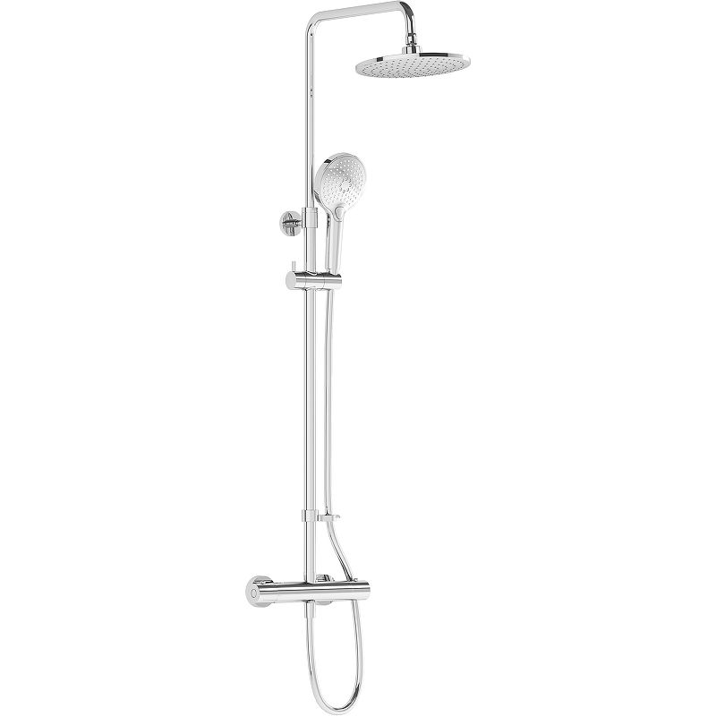 Душевая стойка VitrA AquaHeat A47205EXP, хром