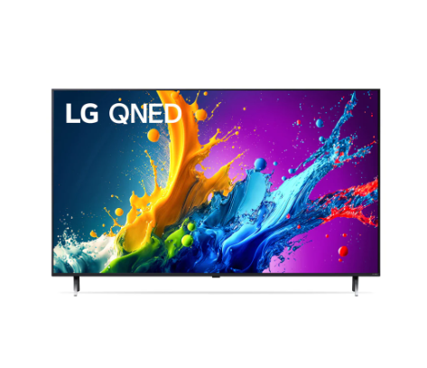 Телевизор LG 55QNED80T6A.ARUB, черный титан