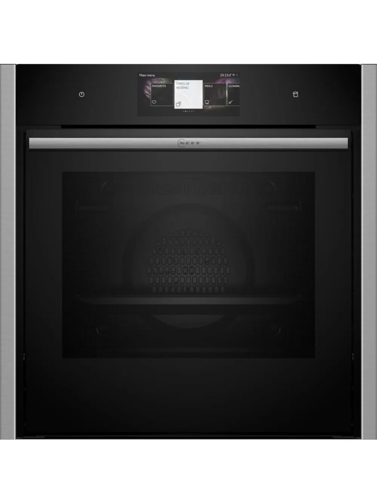 Духовой шкаф электрический Neff B64VT73N0, черный/нержавеющая сталь