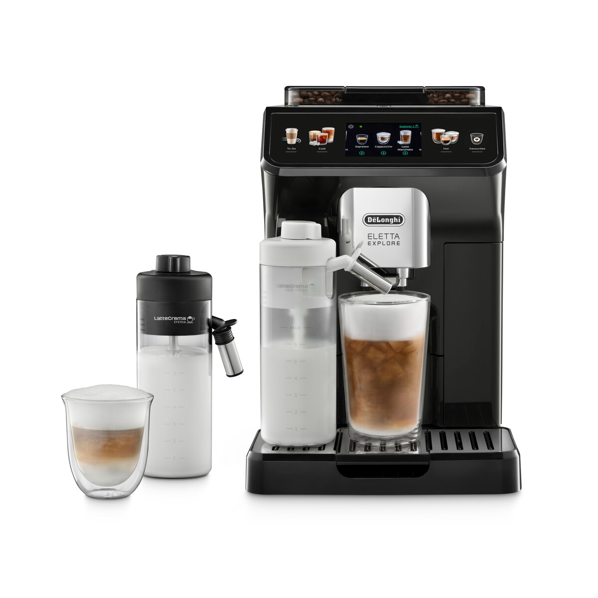 Кофемашина автоматическая DeLonghi ECAM450.55.G, графит