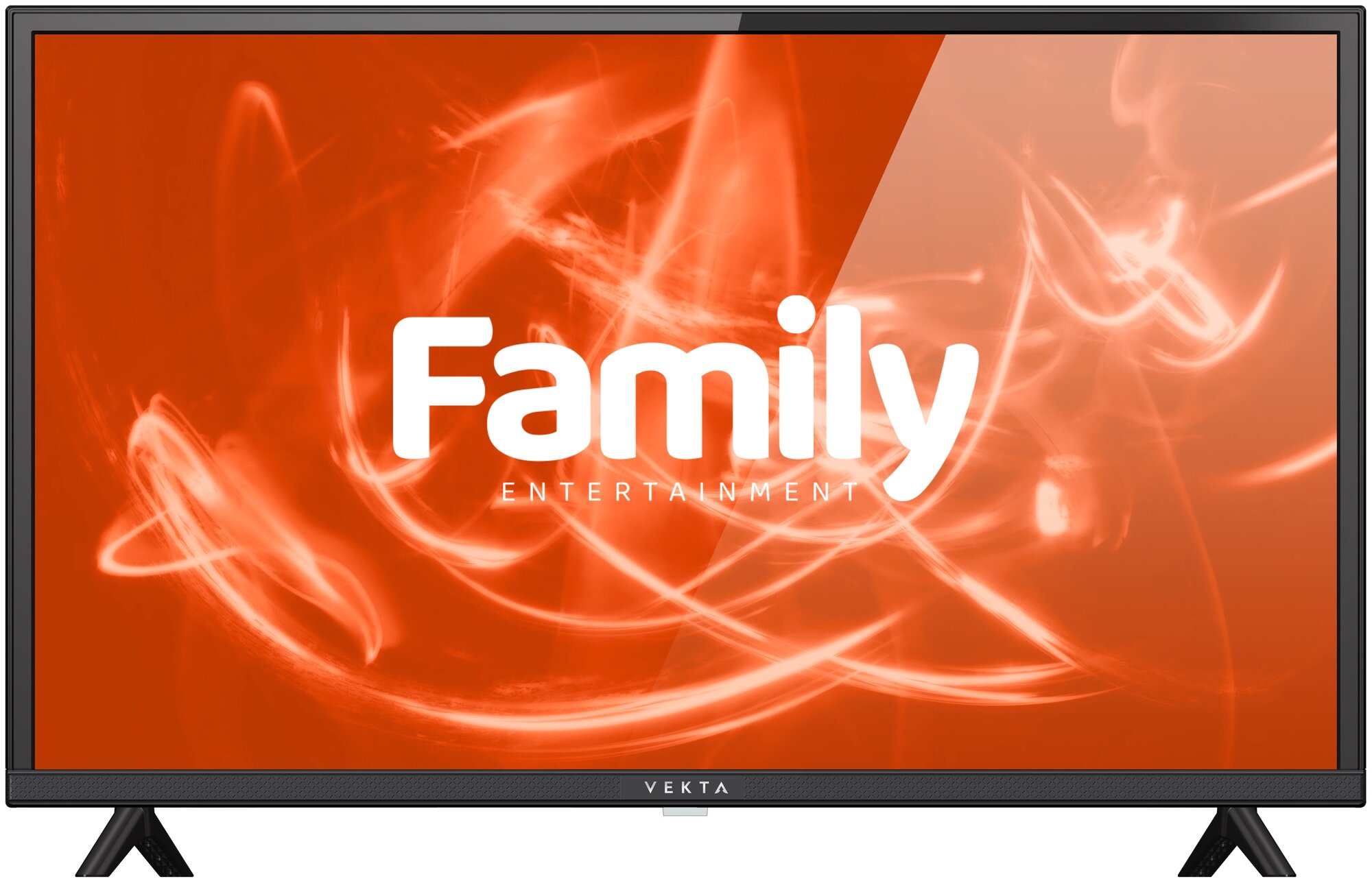 Телевизор VEKTA LD-43SF4850BS, черный