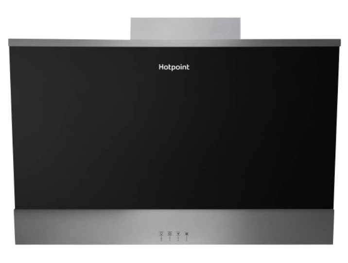 Вытяжка наклонная Hotpoint-Ariston HHVP 6.6F LM K черный/нержавеющая сталь