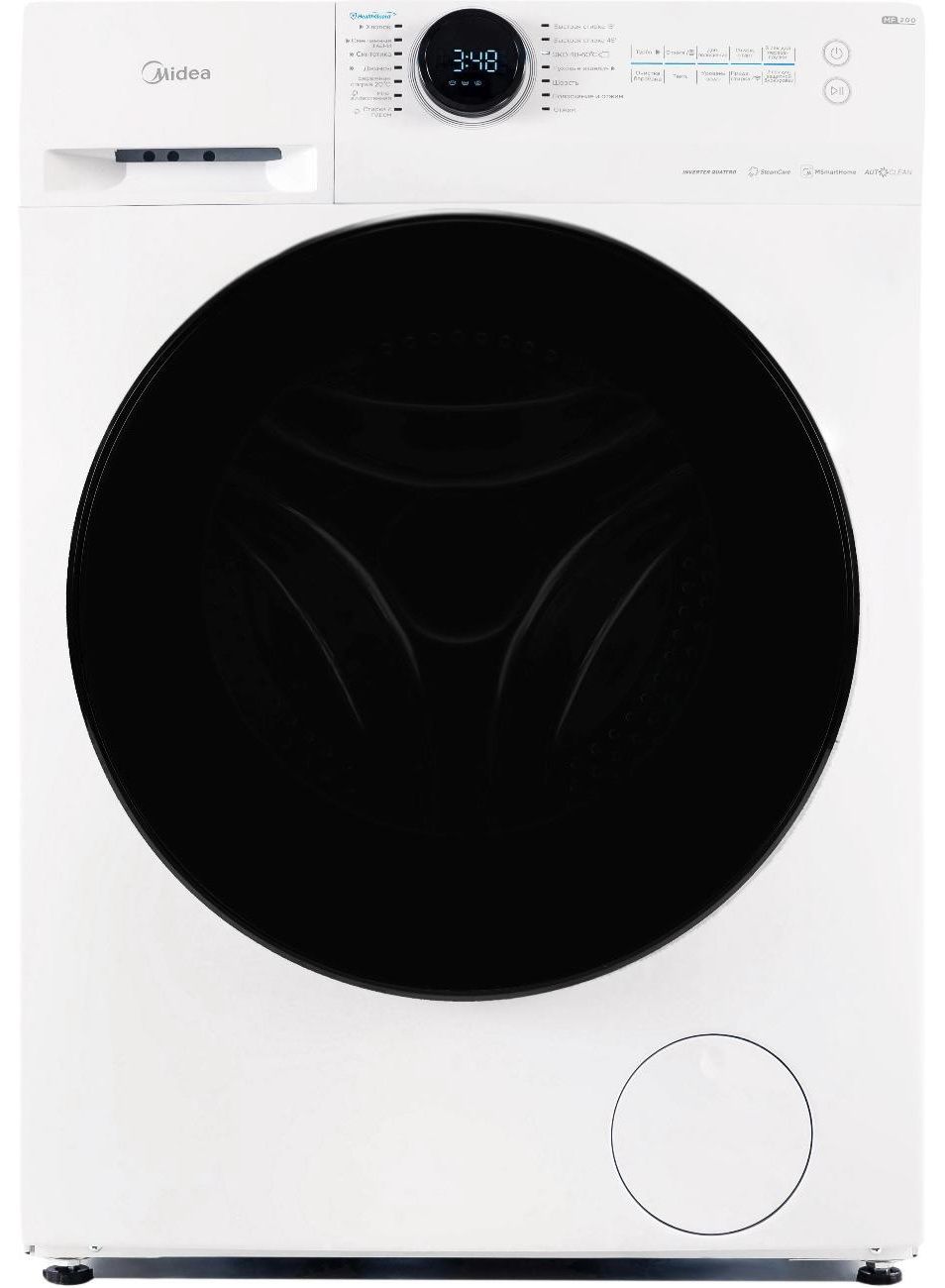 Стиральная машина Midea MF200W120WBS/W-RU, белый