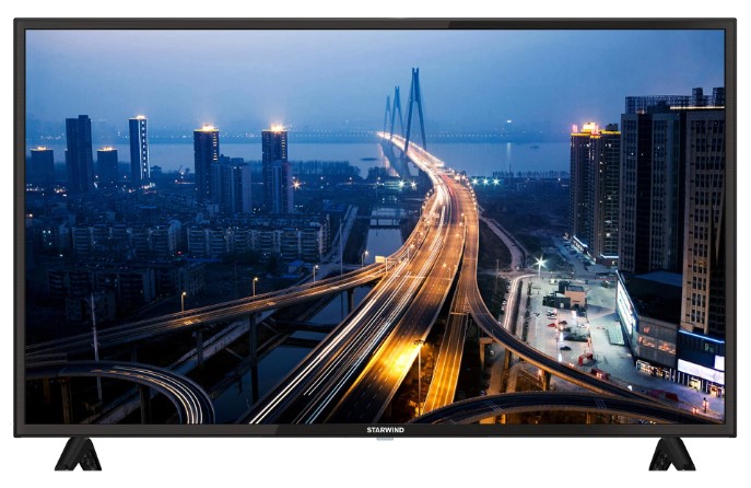 Телевизор STARWIND SW-LED43UB404 LED на платформе Яндекс.ТВ черный