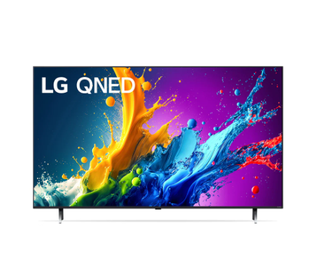 Телевизор LG 65QNED80T6A.ARUB, черный титан