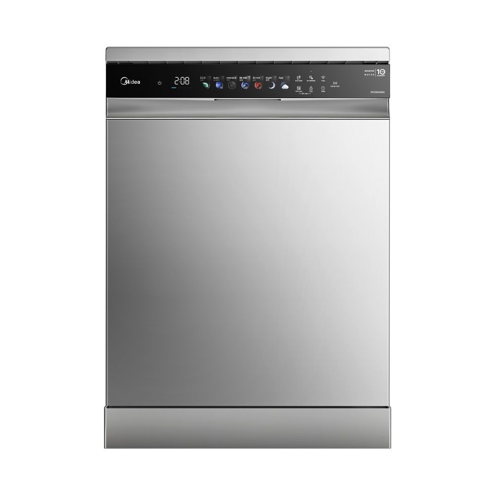 Посудомоечная машина Midea MFD60S460SI, серебристый/черный