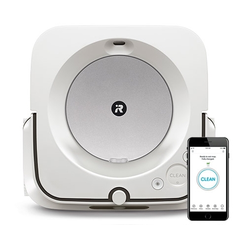 Робот-пылесос iRobot Braava Jet M6, белый