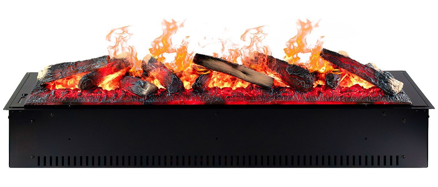 Очаг электрический Royal Flame Design L1000RF 3D PS/LOG, черный