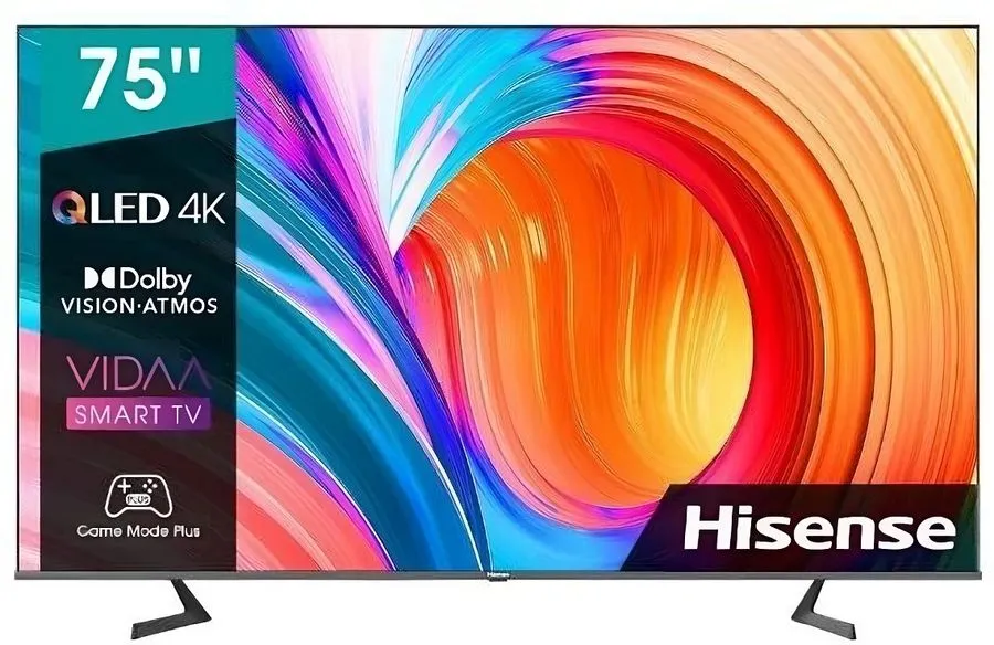 Телевизор Hisense 75A7GQ черный