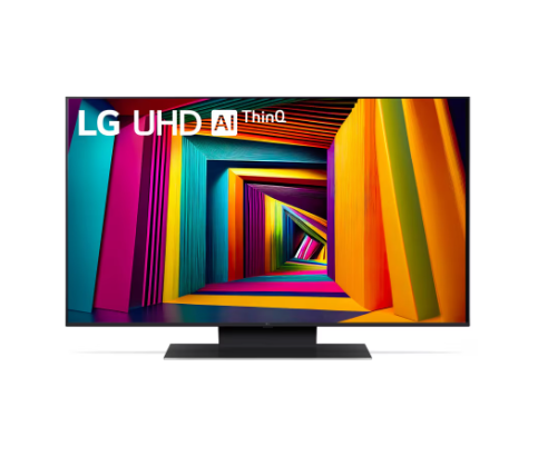 Телевизор LG 43UT91006LA.ARUB, черный