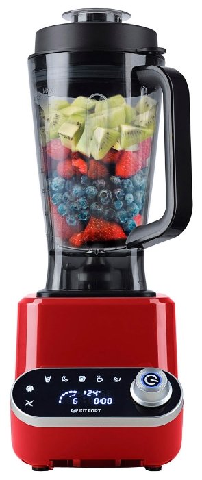 Стационарный блендер Kitfort KT-1327 темно-бордовый
