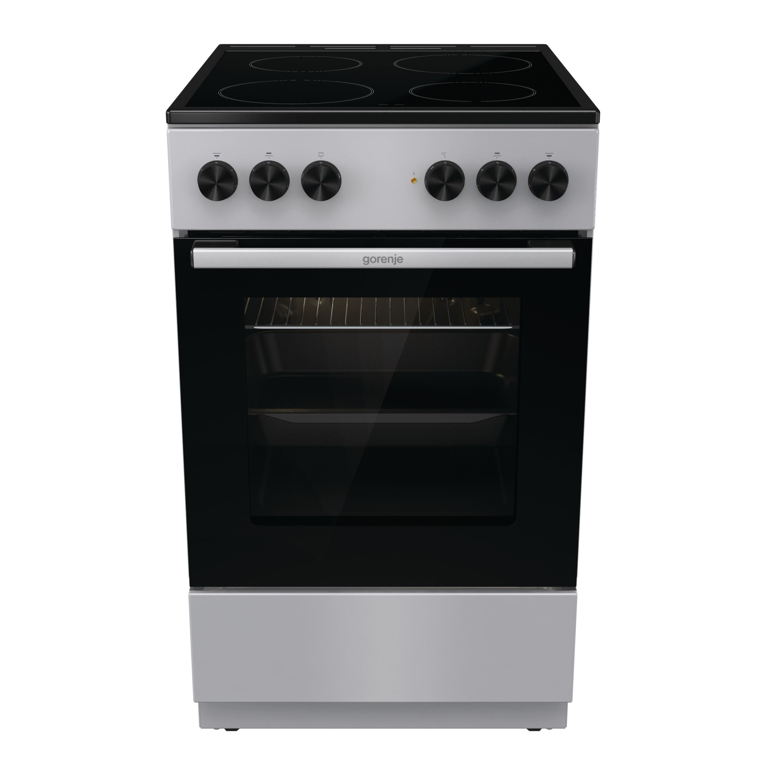 Плита электрическая Gorenje GEC5A12SG, серый/черный