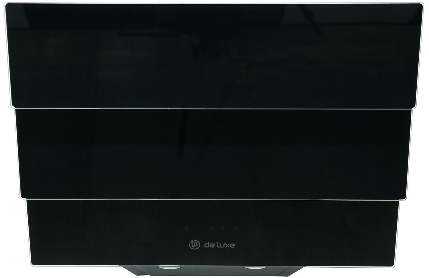 Вытяжка наклонная De Luxe ACC-T60-B-B-33/D-2, черное стекло