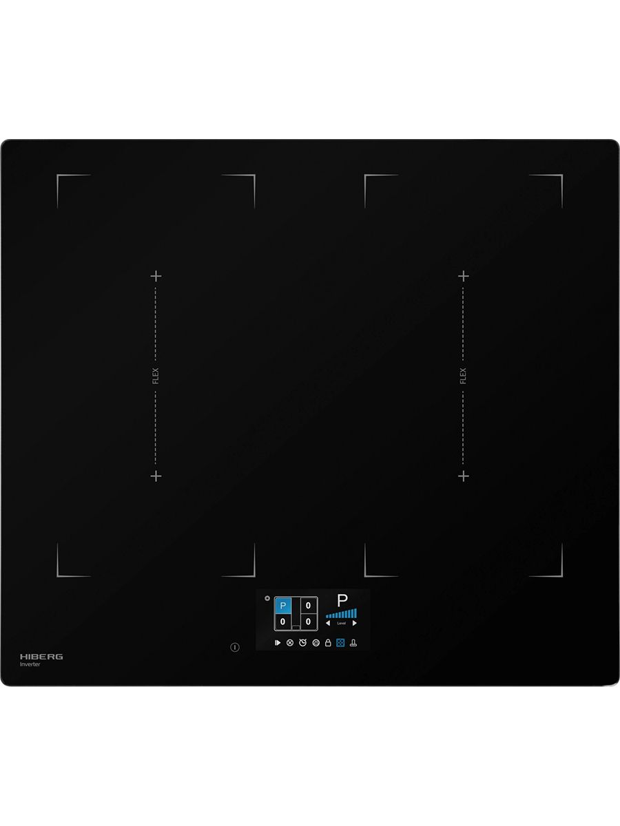 Варочная панель индукционная HIBERG i-MSD 6249 B, черный