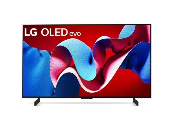 Телевизор LG OLED42C4RLA.ARUB, черный