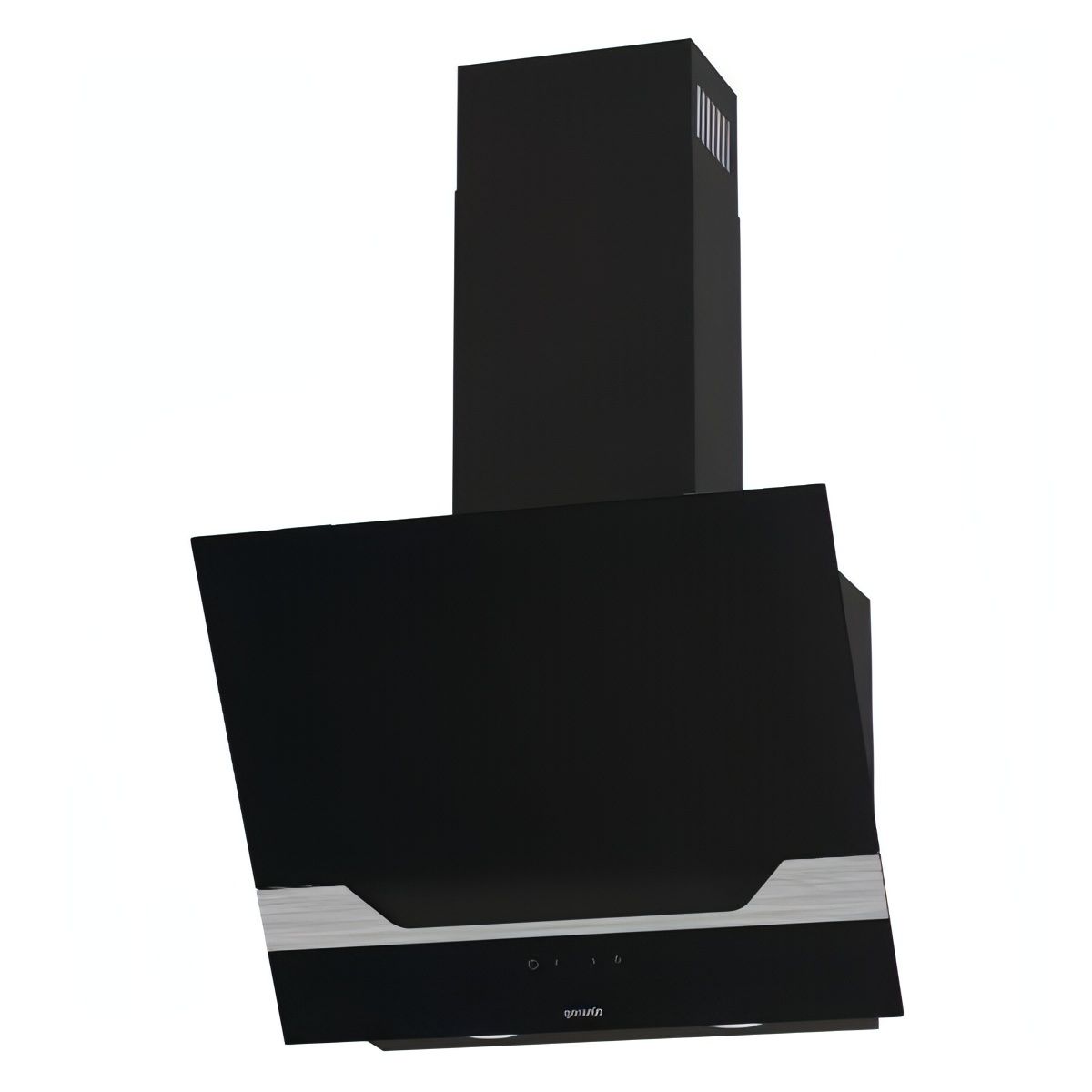 Вытяжка Gorenje WHI646E7BP, черный/серебристый