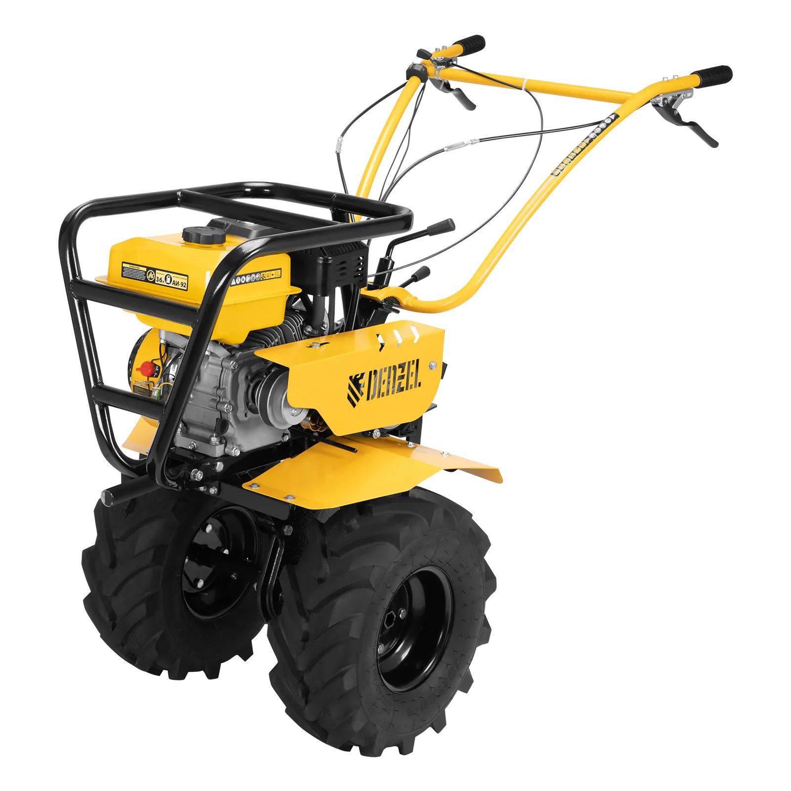Мотоблок бензиновый Denzel DPT-470S-PRO
