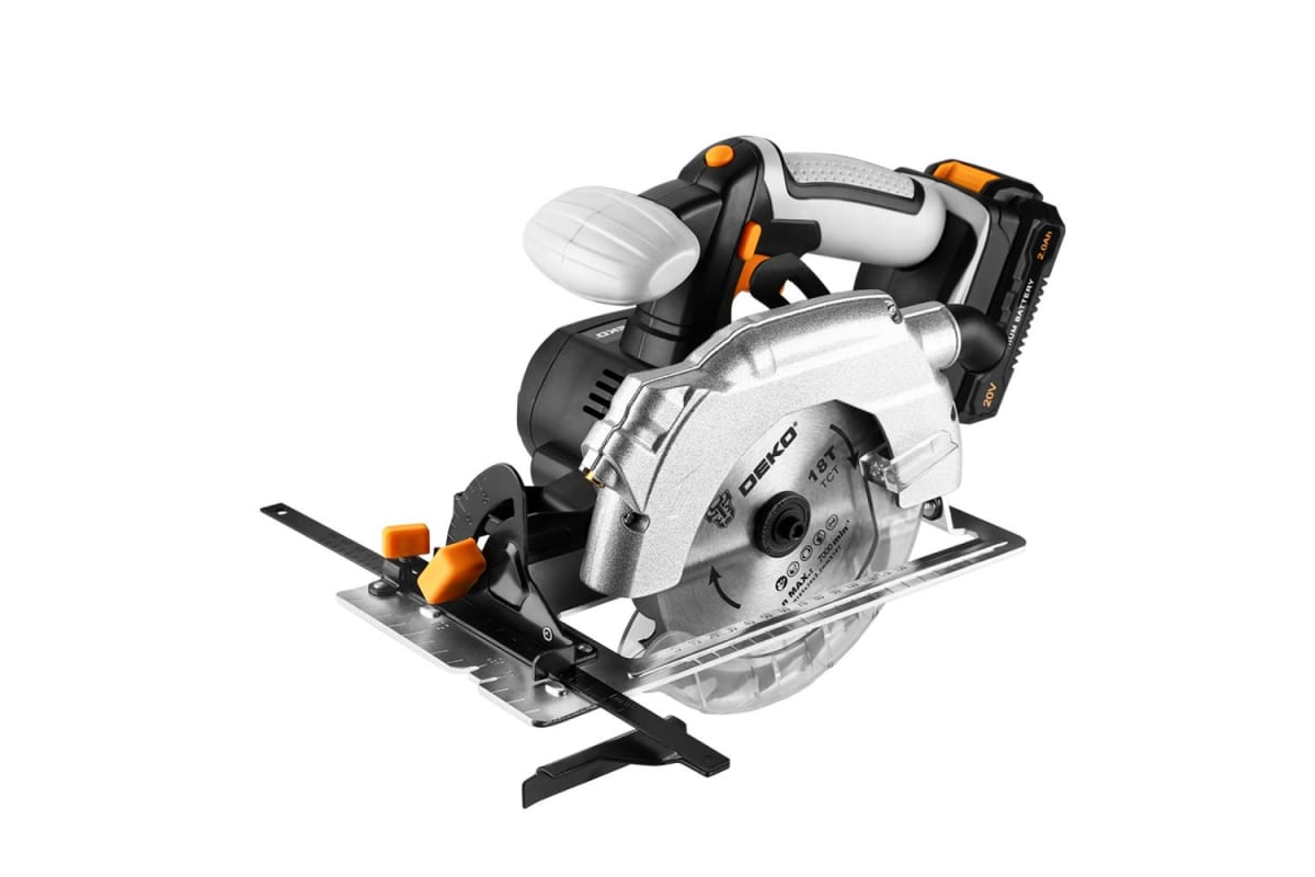 Пила дисковая Deko DKCS20 Laser SET 2