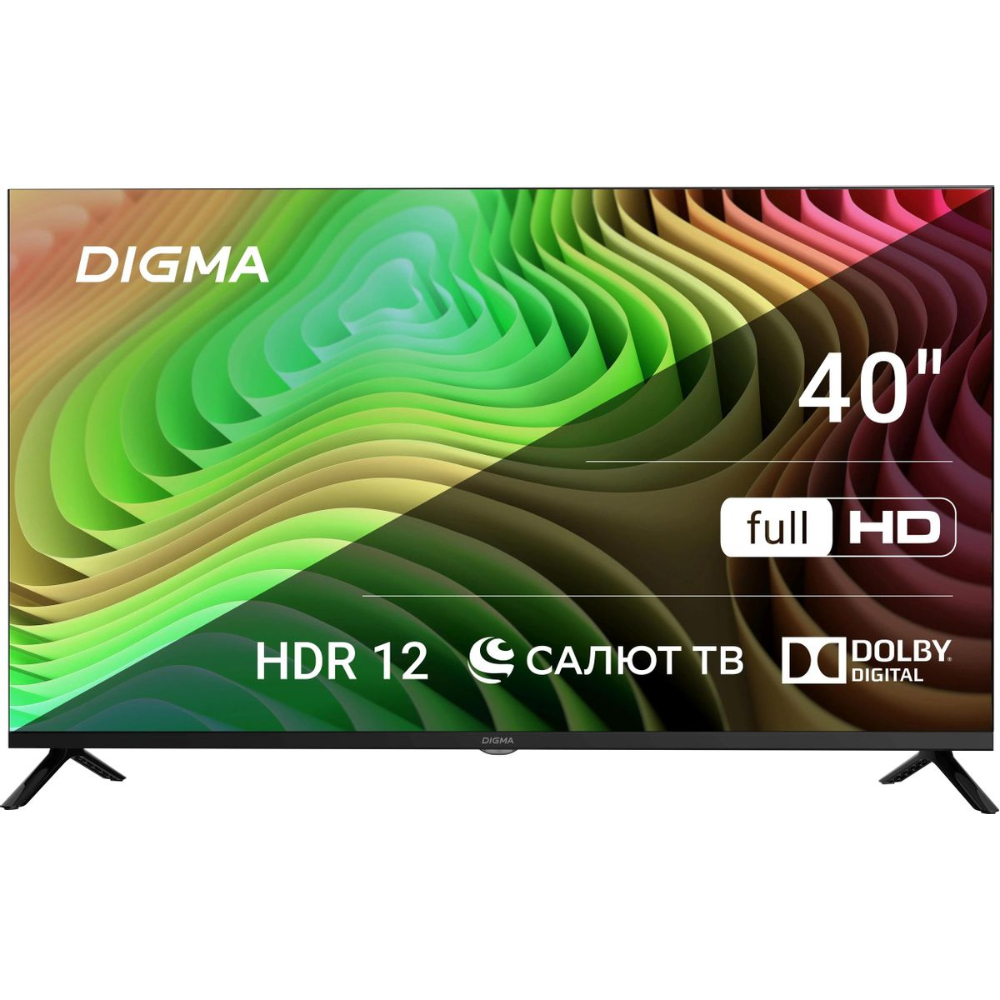 Телевизор Digma DM-LED40SBB36, черный