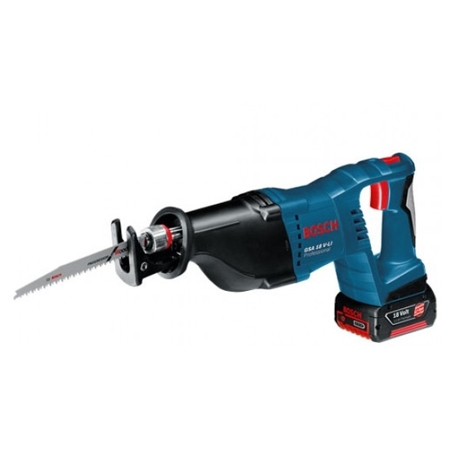 Пила BOSCH GSA 18V-LI 1Х4.0Ач  ЗУ GAL18-V40 0.615.990.L6H