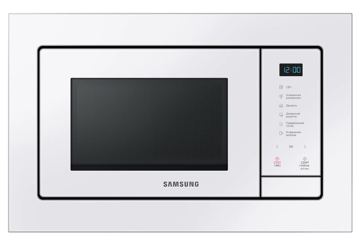 Микроволновая печь встраиваемая Samsung MS20A7118A белый
