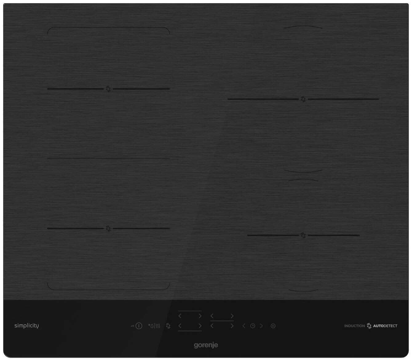 Варочная поверхность индукционная Gorenje IT643SYB, черный
