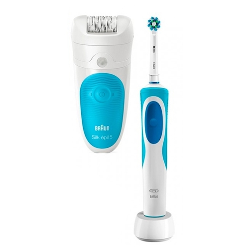 Эпилятор Braun 5-511 Silk-epil 5 Wet & Dry + OralB Vitality