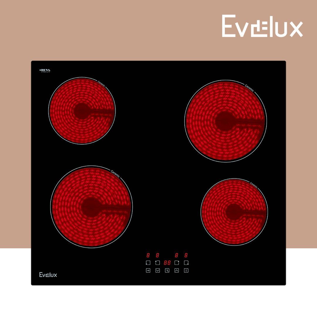 Варочная панель электрическая Evelux EV 6040, черный
