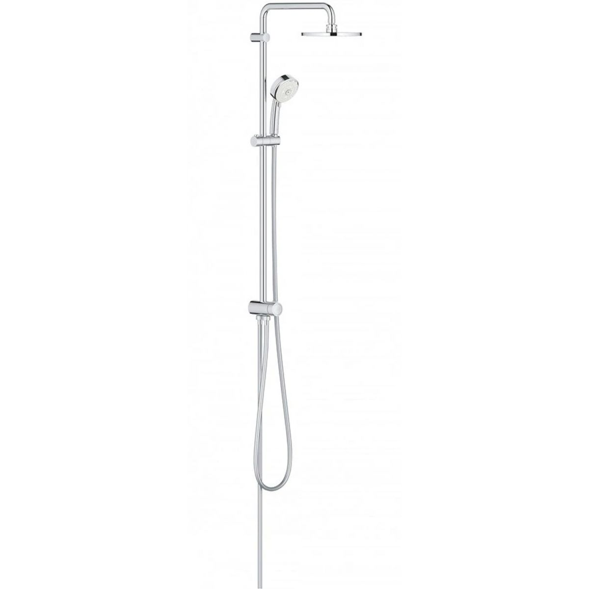 Душевая стойка Grohe New Tempesta Cosmopolitan 200 26453001 (без смесителя, с переключателем), хром