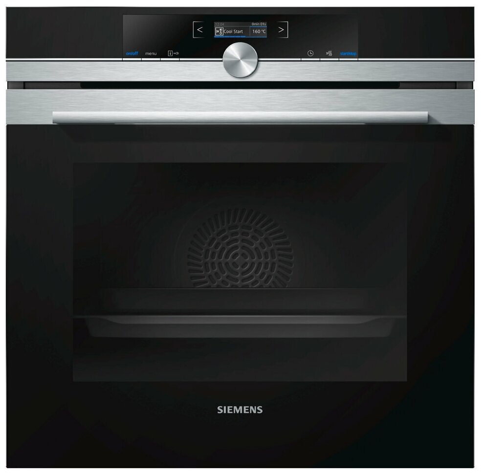 Духовой шкаф электрический Siemens HB655GTS1, черный/ нержавеющая сталь