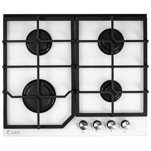 Варочная панель газовая LEX GVG 642 WH, белый