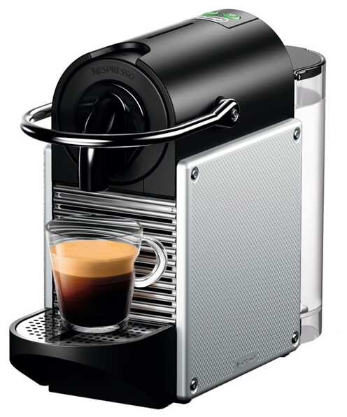 Кофемашина De'Longhi EN 124 Nespresso Pixie серебристый
