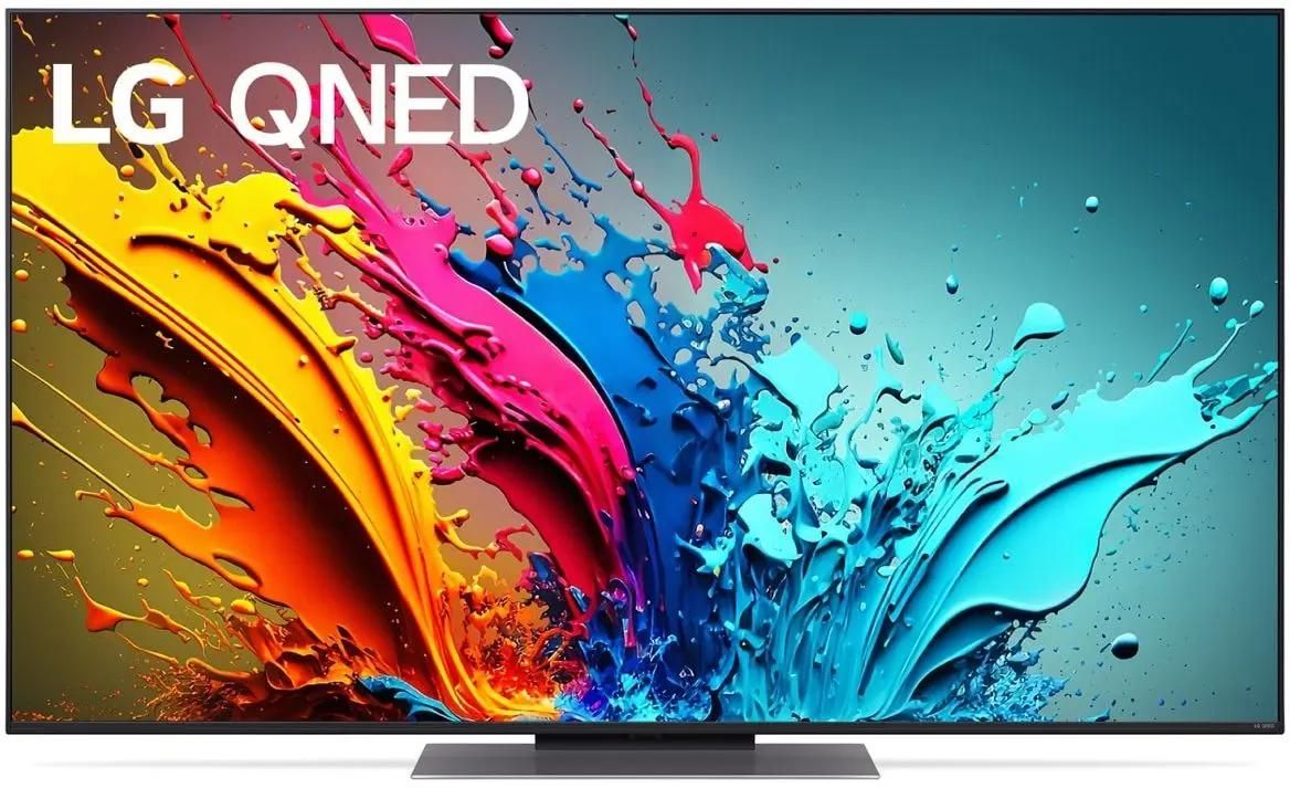 Телевизор LG 55QNED86T6A.ARUB, черный титан