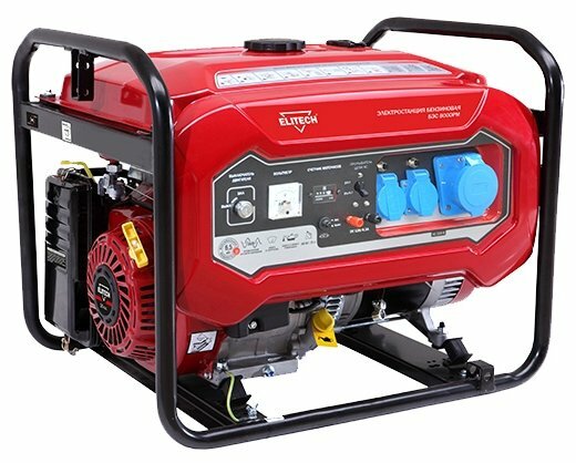 Генератор Elitech БЭС 8000РМ