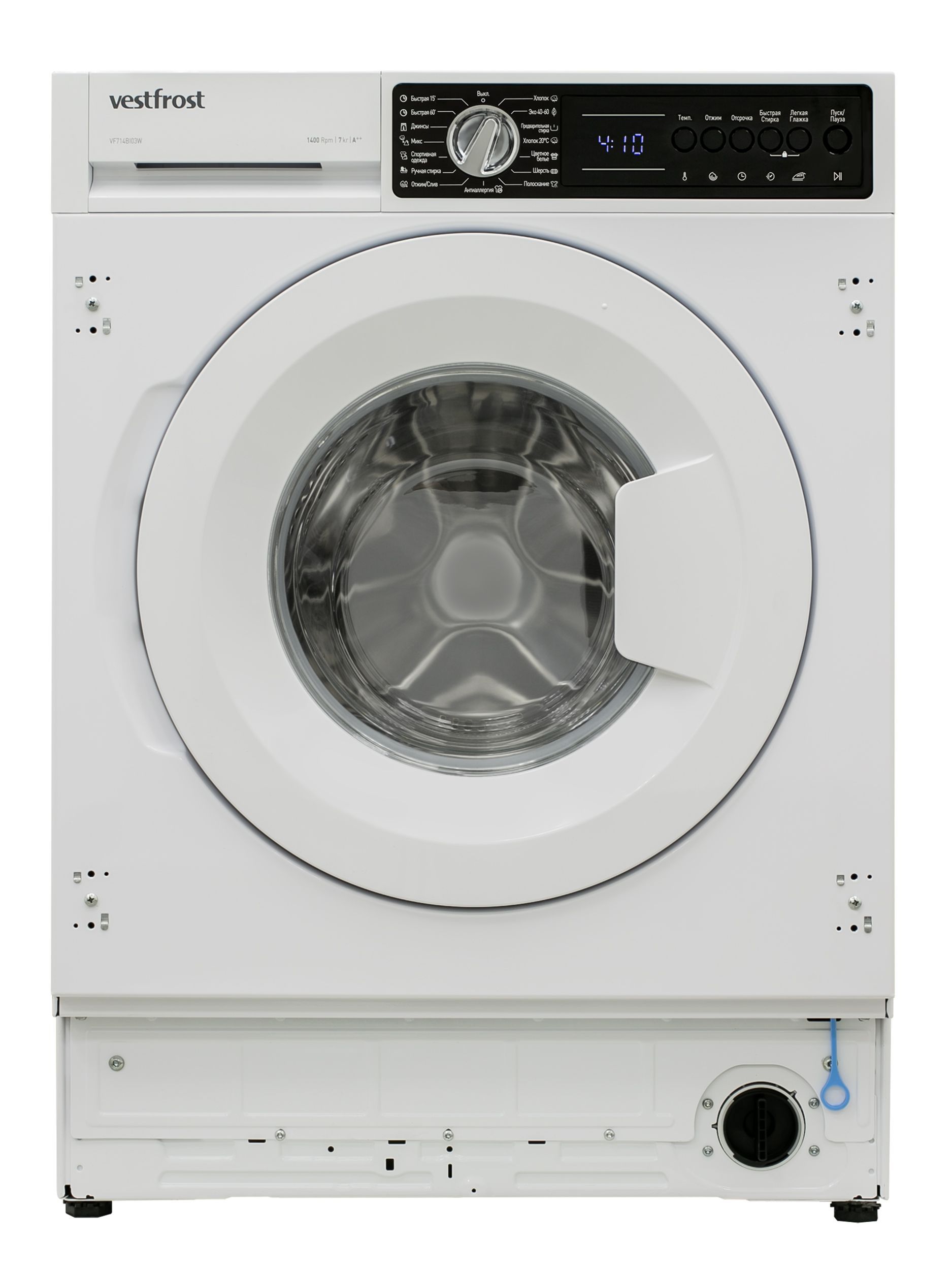 Стиральная машина встраиваемая Vestfrost VF714BI03W, белый