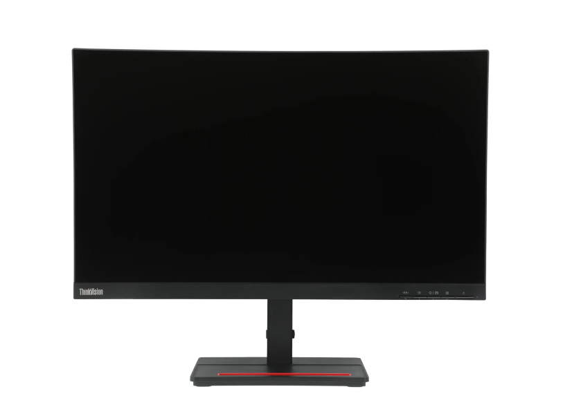 Монитор Lenovo ThinkVision S24e-20 (62AEKAT2UK), черный/красный