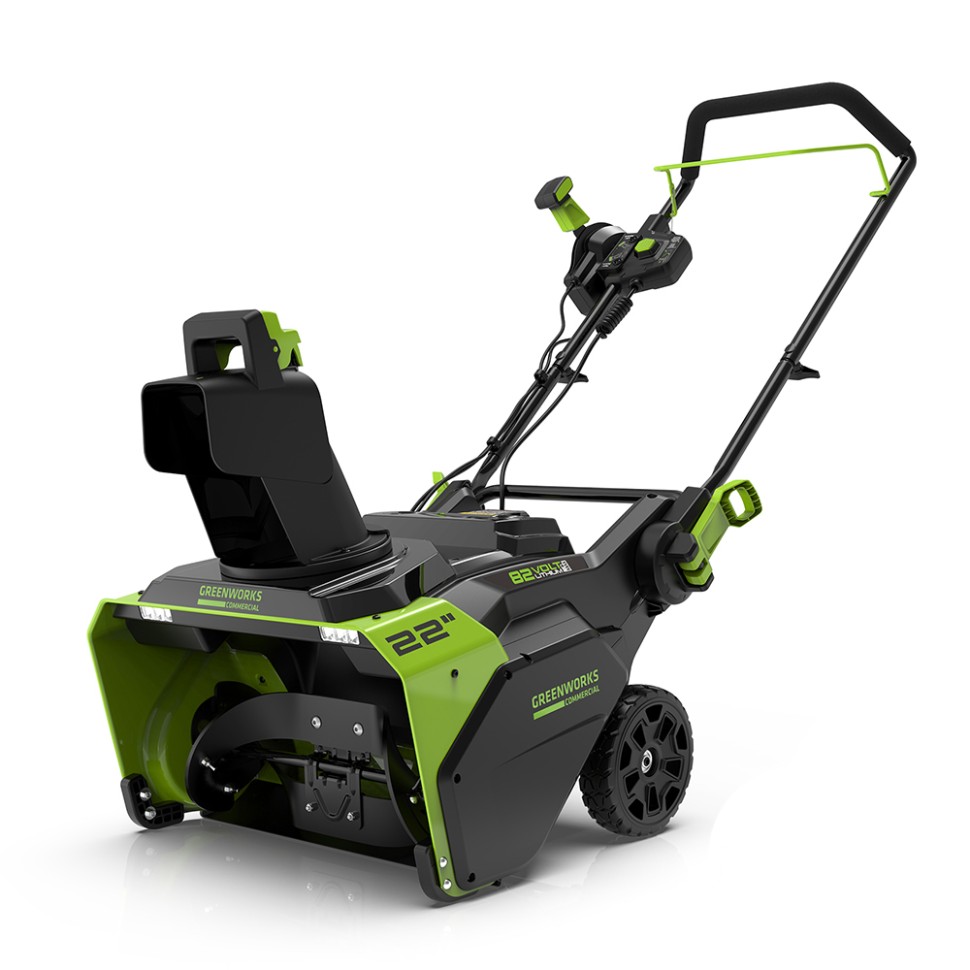 Снегоуборщик аккумуляторный GreenWorks GD82ST 82V, арт. 2602507 (без АКБ и ЗУ)