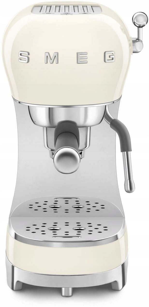 Кофеварка рожковая Smeg ECF02CREU, кремовая