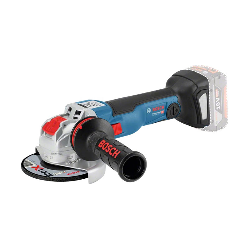 Угловая шлифмашина (болгарка) BOSCH аккумуляторная GWX 18V-10 Solo 06017B0100