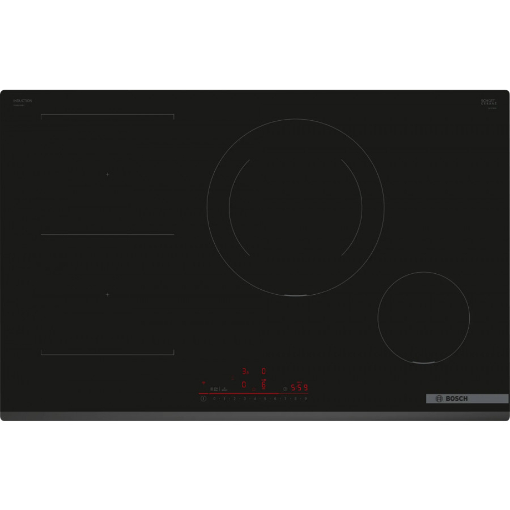 Варочная панель индукционная Bosch PVS831HB1E, черный
