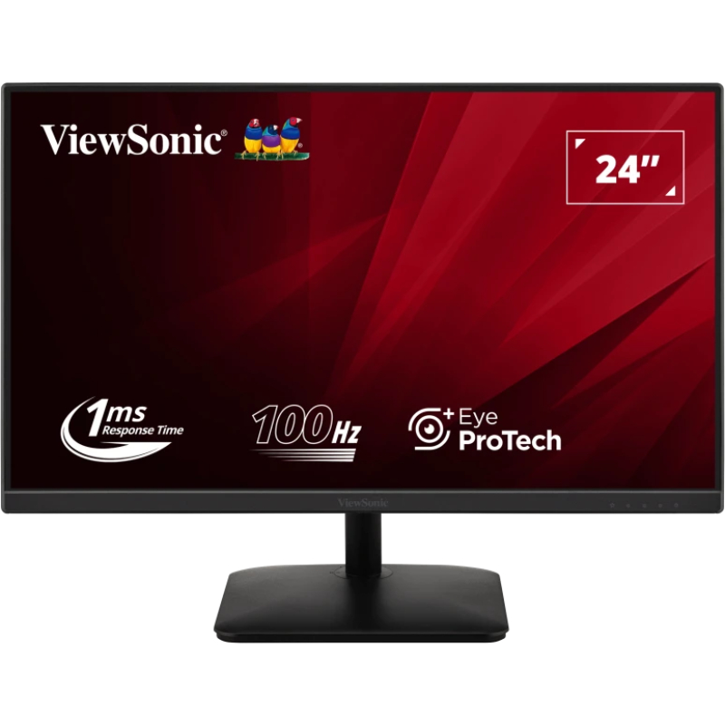 Монитор ViewSonic VA2408-MHDB, черный