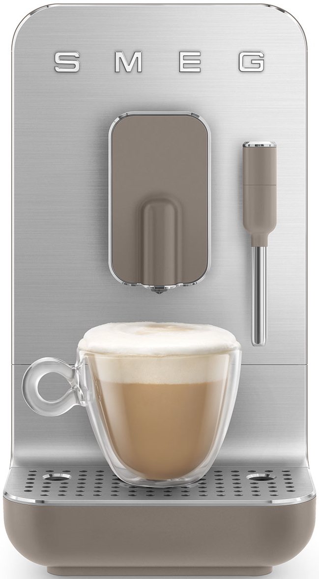 Кофемашина Smeg BCC02 серо-коричневый
