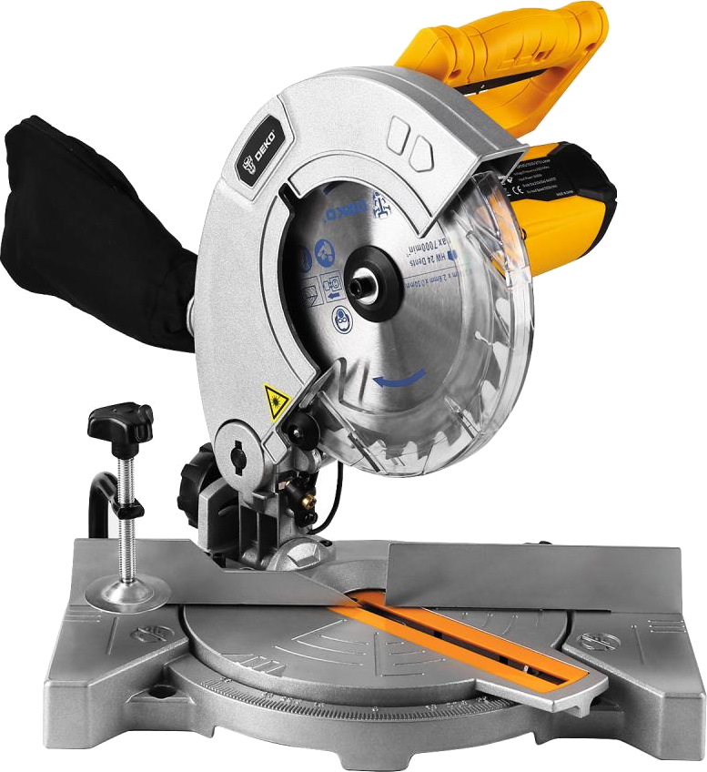 Пила торцовочная DEKO DKMS1600-210 Laser, 063-4217
