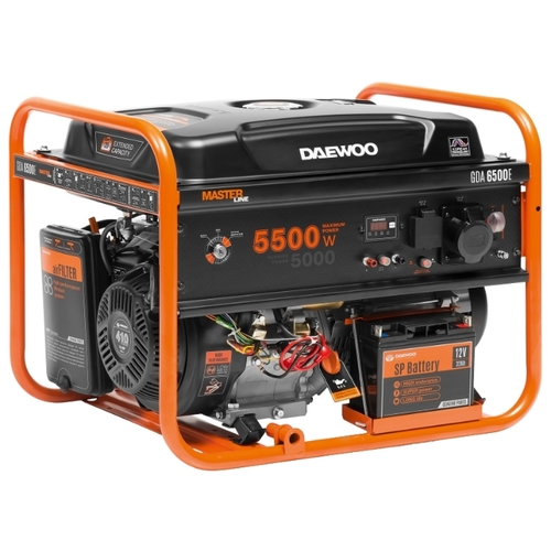 Генератор бензиновый Daewoo Power Products GDA 6500E