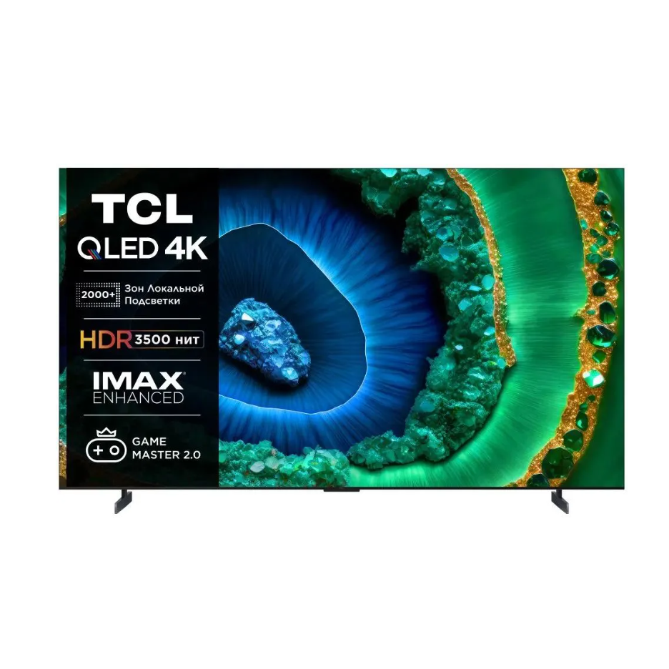 Телевизор TCL 85C855, черный