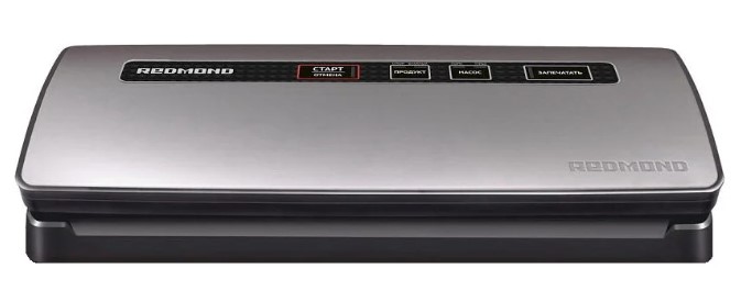 Вакуумный упаковщик REDMOND RVS-M021 серебристый/черный