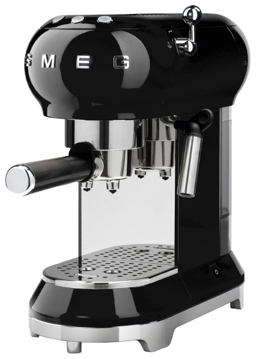 Кофеварка рожковая smeg ECF01 черный